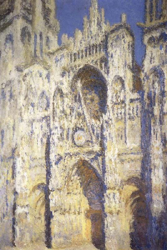 Claude Monet La Cathedrale de Rouen,Portrait et Tour d Albane oil painting picture